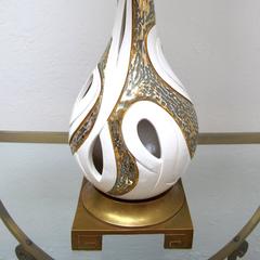 Mid-Century Table Lamp Signed by Blanco, circa 1960
