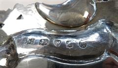 Antique English, Sterling Silver Two Handled Tray. London 1853