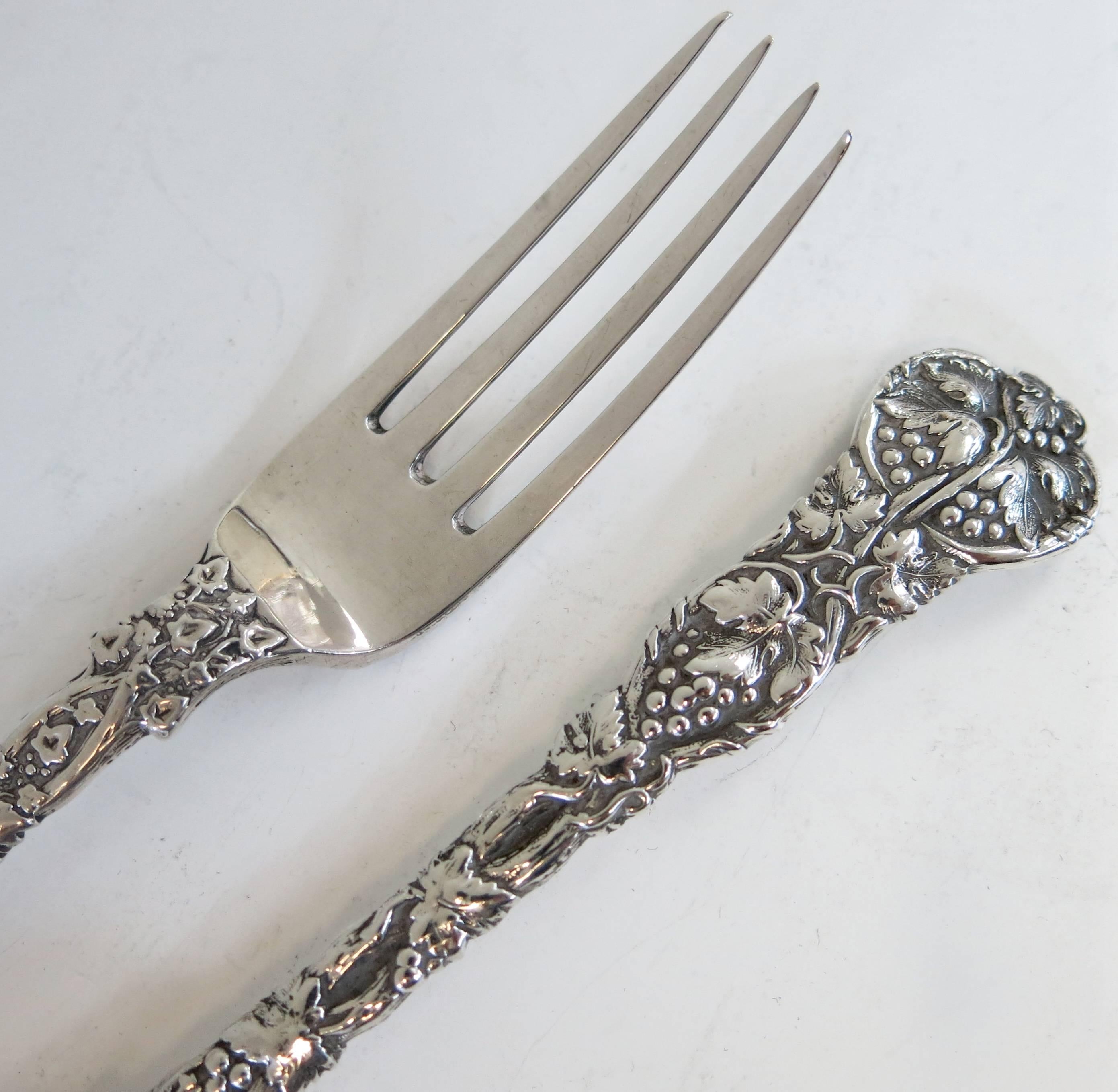antique spoon and fork
