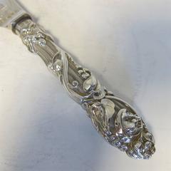 Antique English, Sterling Silver Dessert Serving Set, Victorian, circa 1868