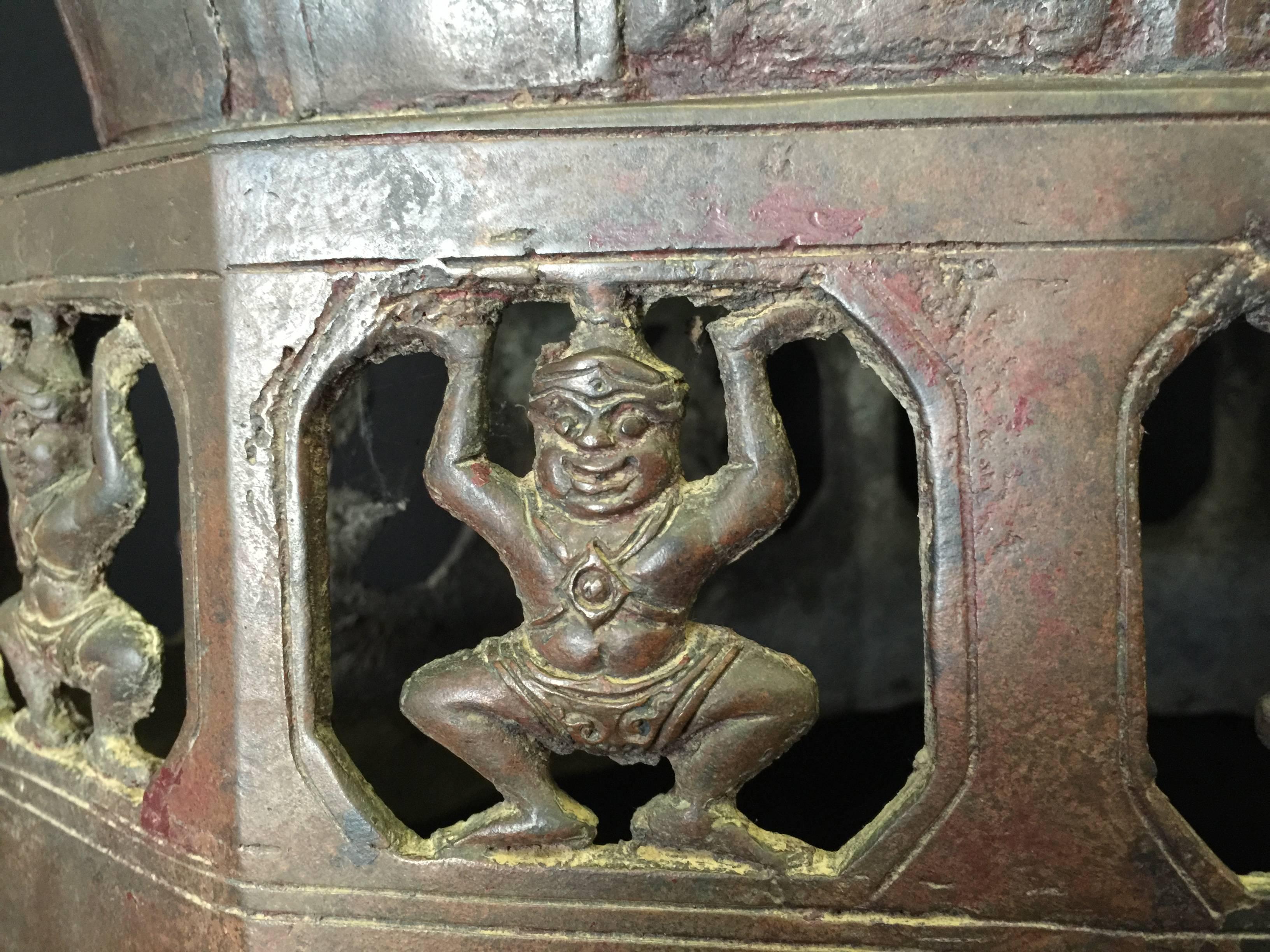 Bronze Laos Buddha, 18th Century For Sale 2