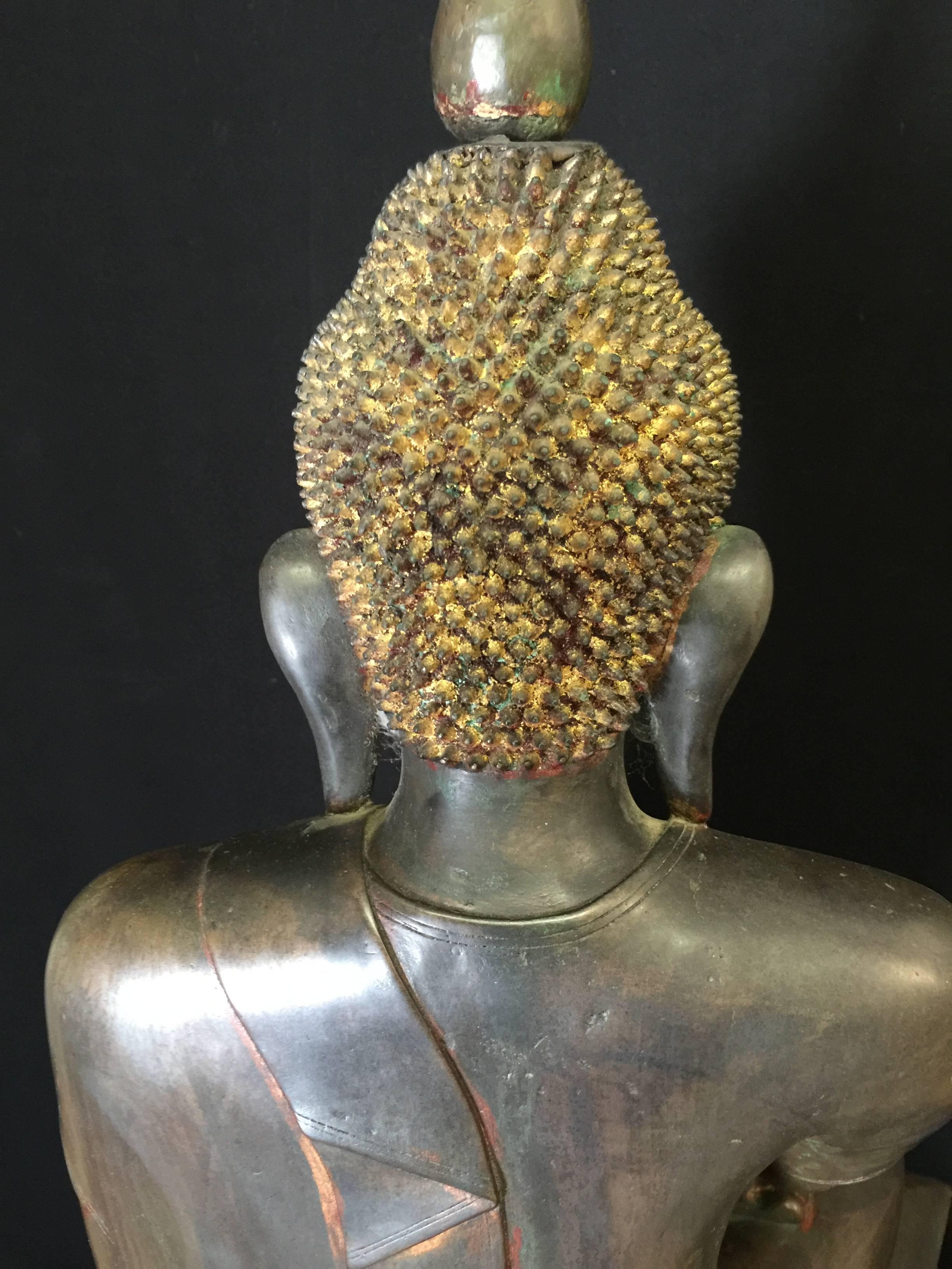 Superb Burmese Buddha, 18th Century For Sale 3