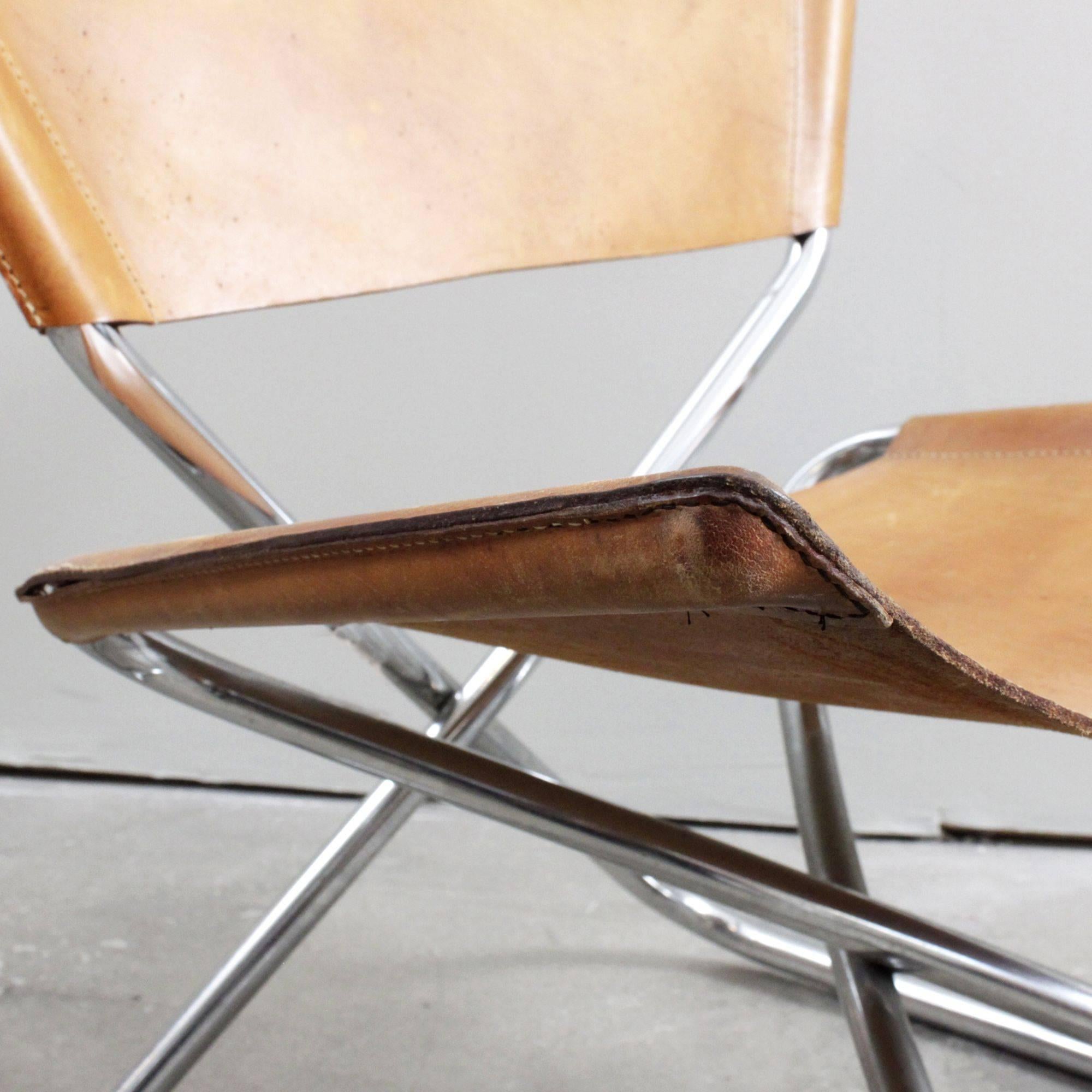 Scandinavian Modern Danish, Leather 