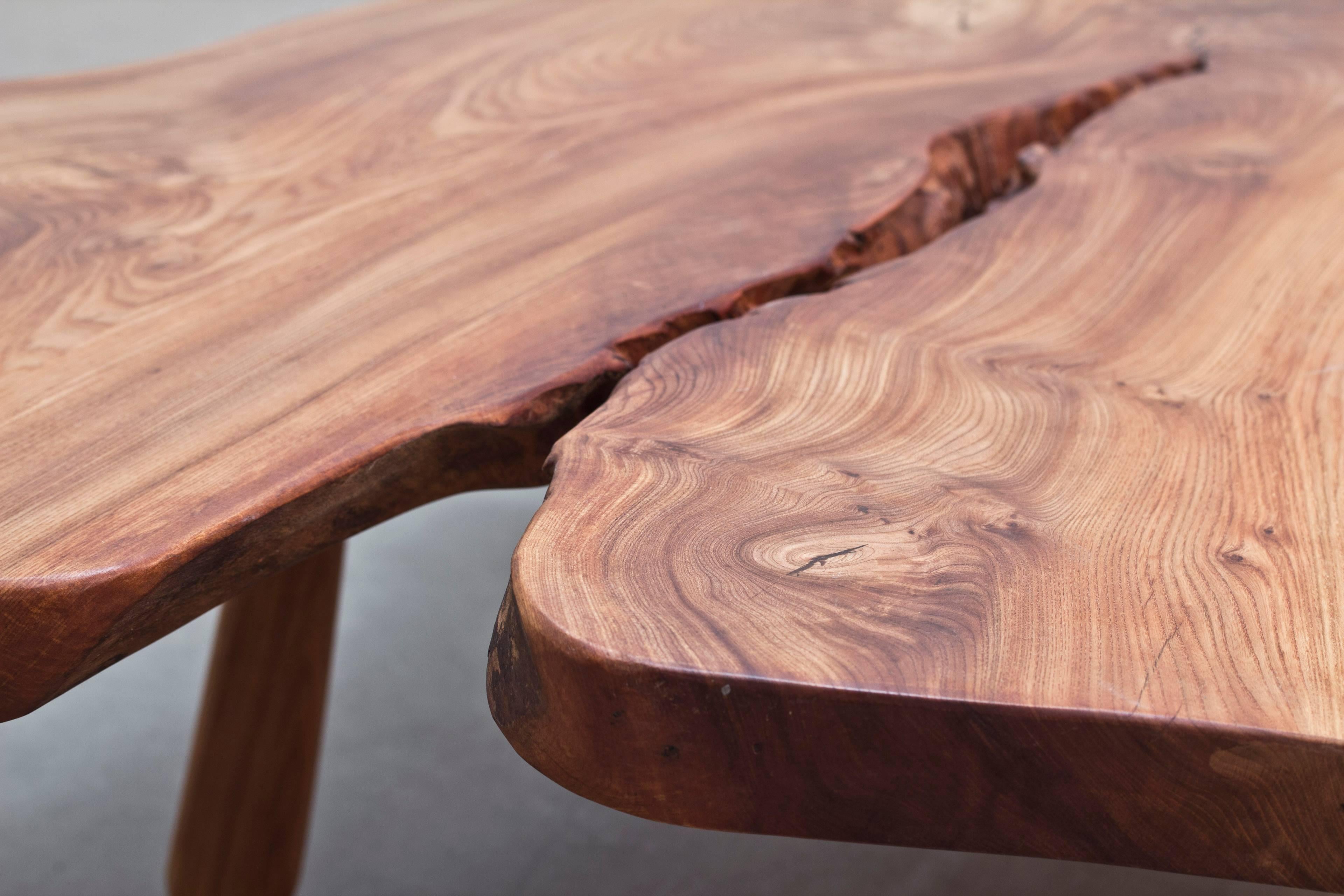 Swedish Elmwood Sofa Table 1