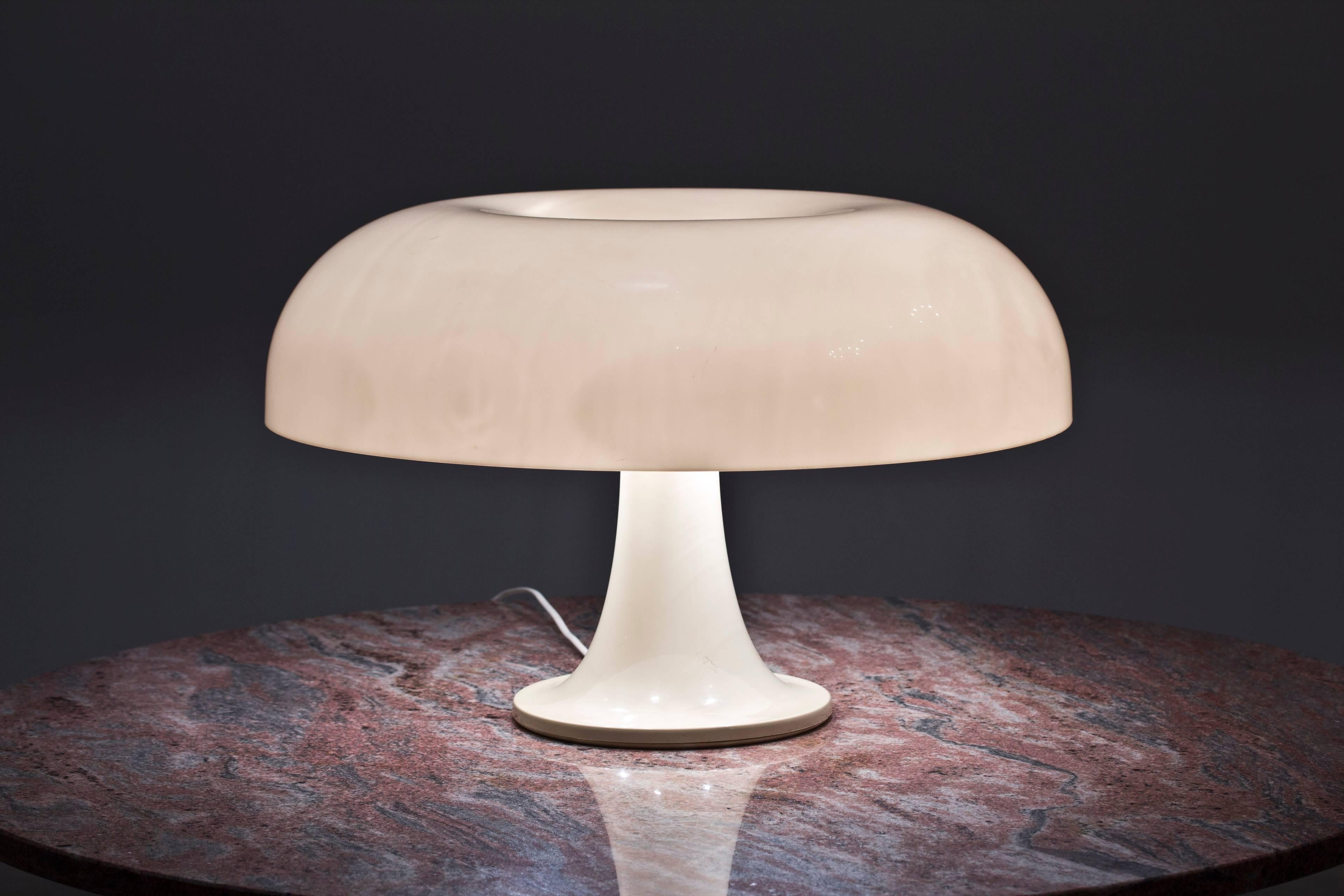 Plastic 'Nesso' Table Lamp by Giancarlo Mattioli