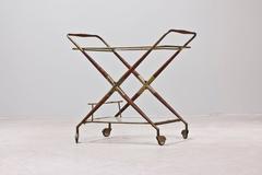 Italian 1950s Drink Cart by Cesare Lacca