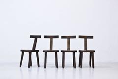 Olavi Hanninen for Mikko Nupponen Set of Four Teak Dining Chairs