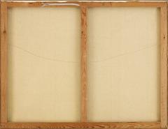 Gösta Werner Memento Mori, 1964, Big Oil on Canvas Painting, Signed