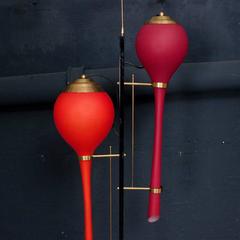 Stilnovo Murano Glass Floor Lamp