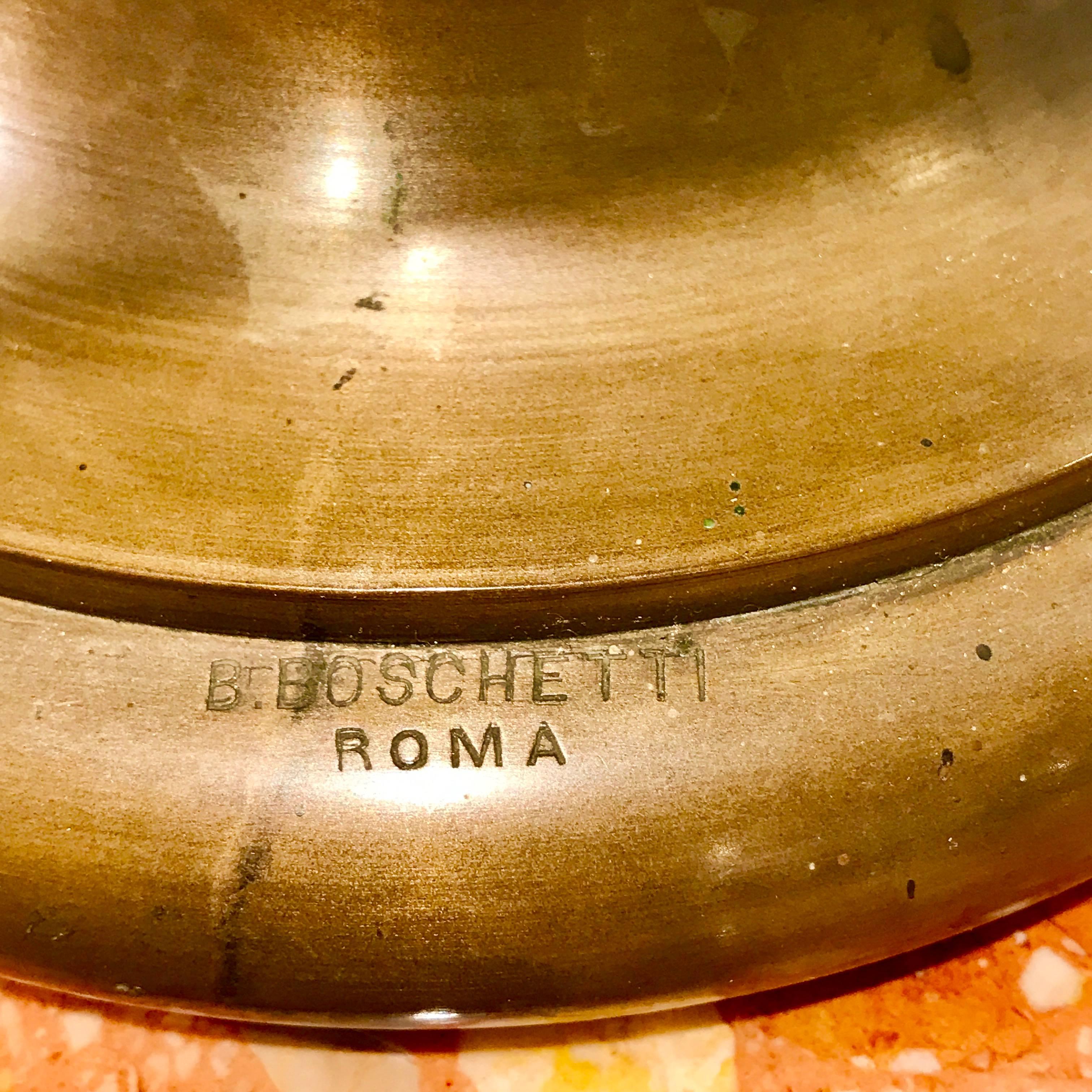 Grand Tour Portrait Bust of Bust of Caesar Augustus, Benedetto Boschetti, Roma In Good Condition In Atlanta, GA