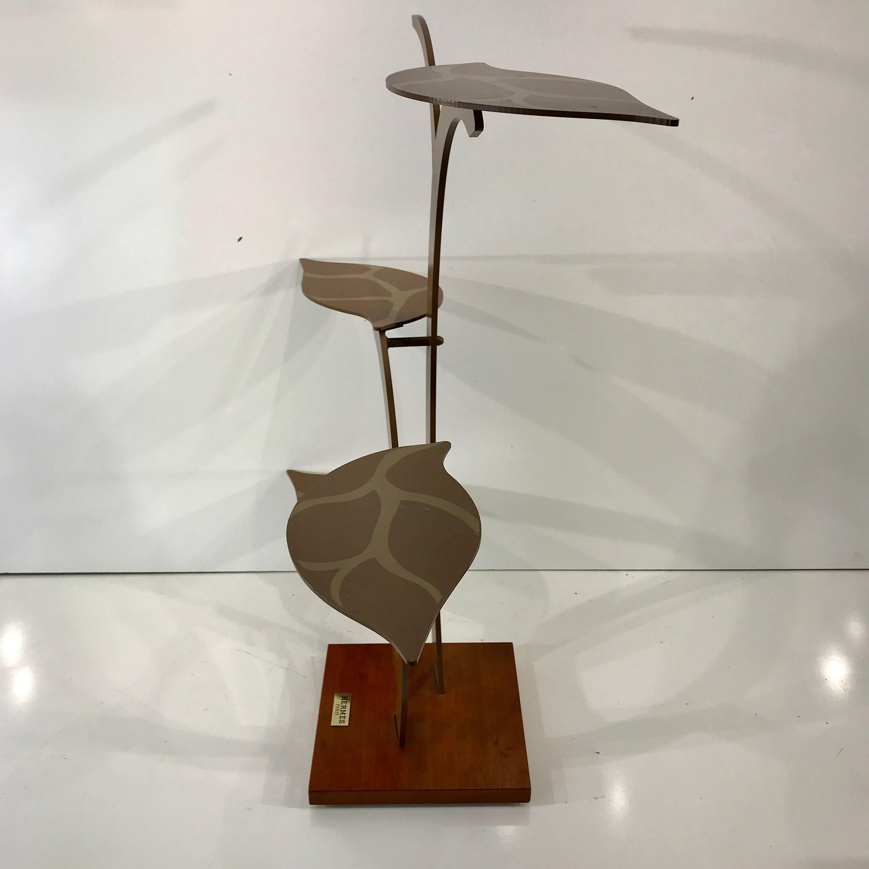 French Vintage Hermes Display Stand For Sale