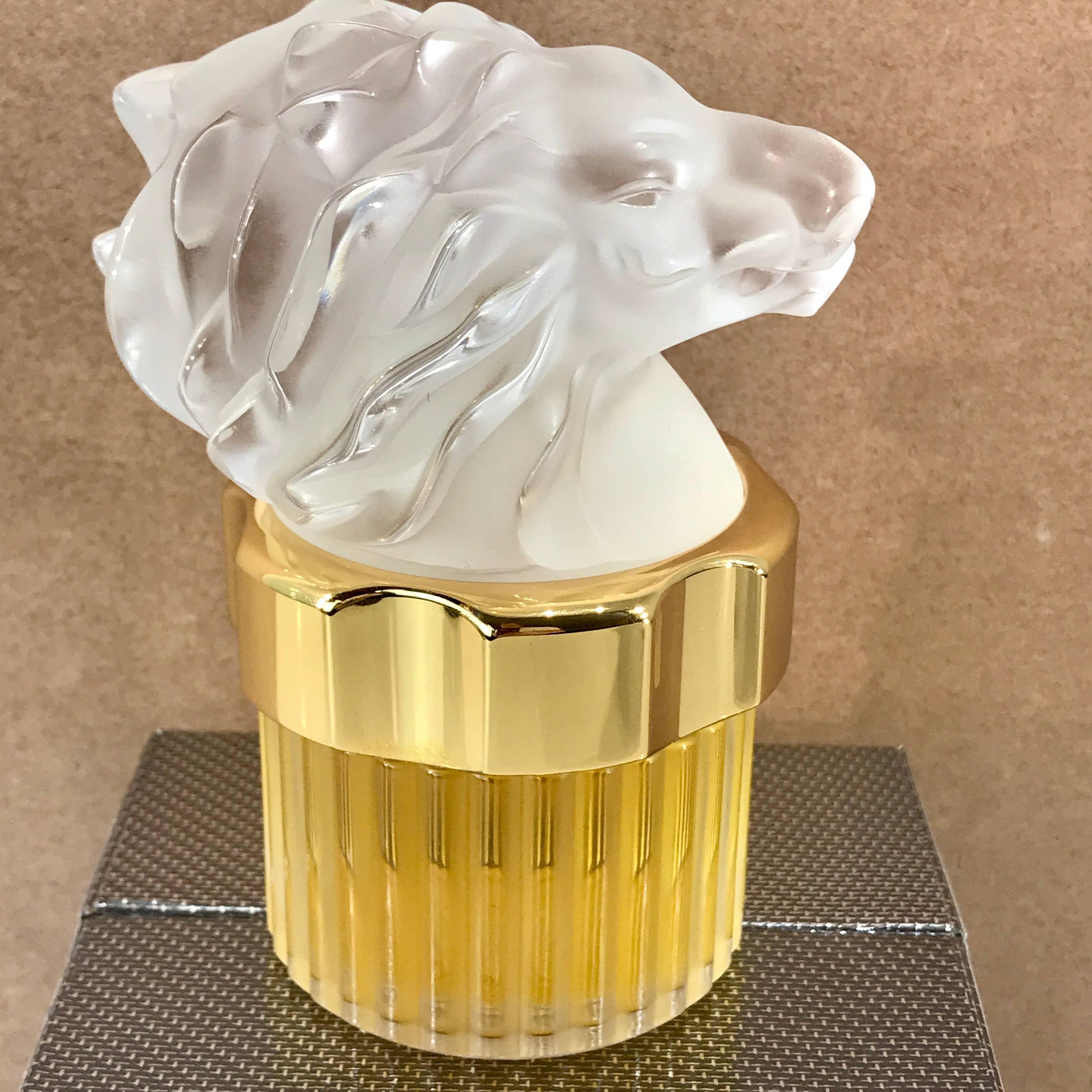 French Lalique Crystal Flacon 