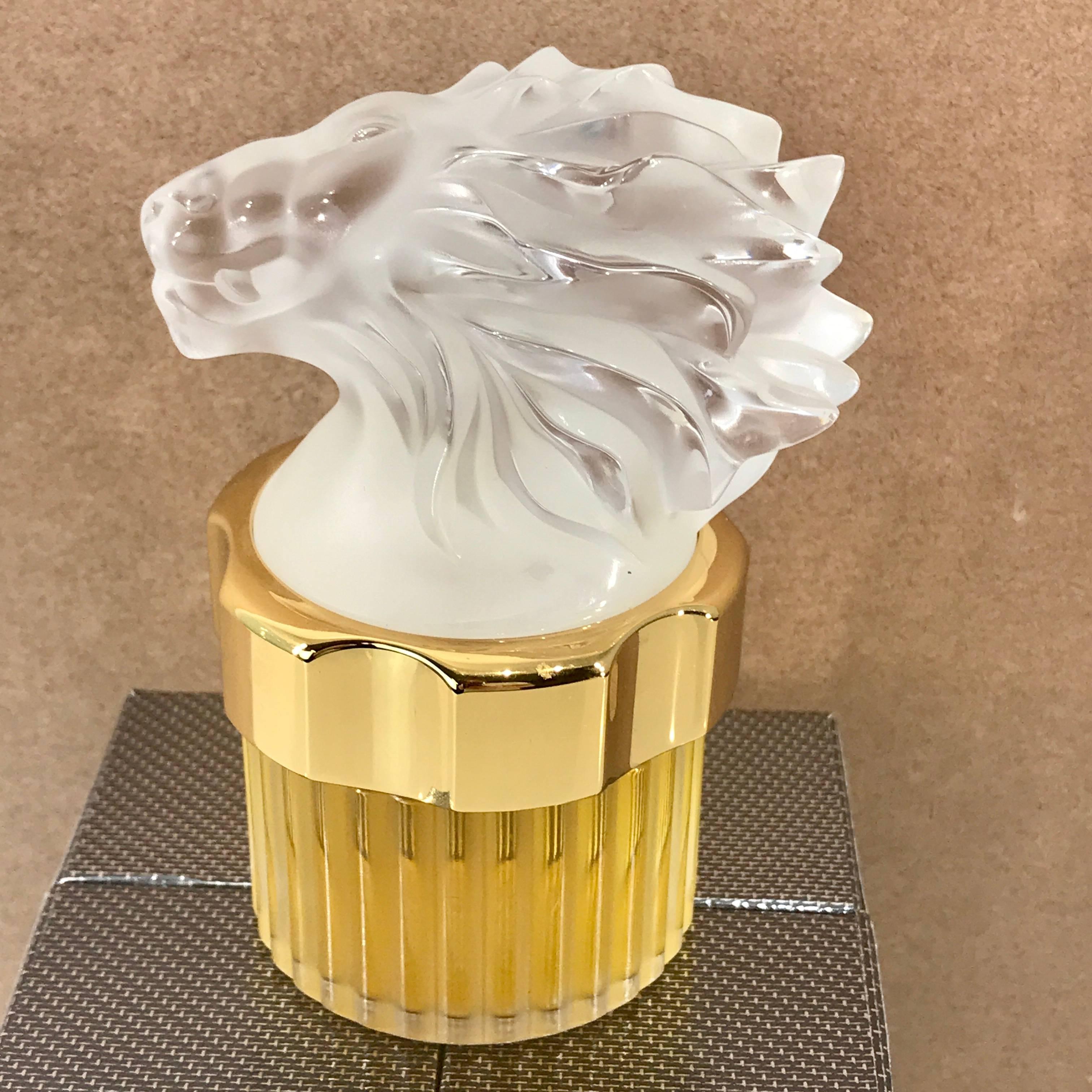 Late 20th Century Lalique Crystal Flacon 