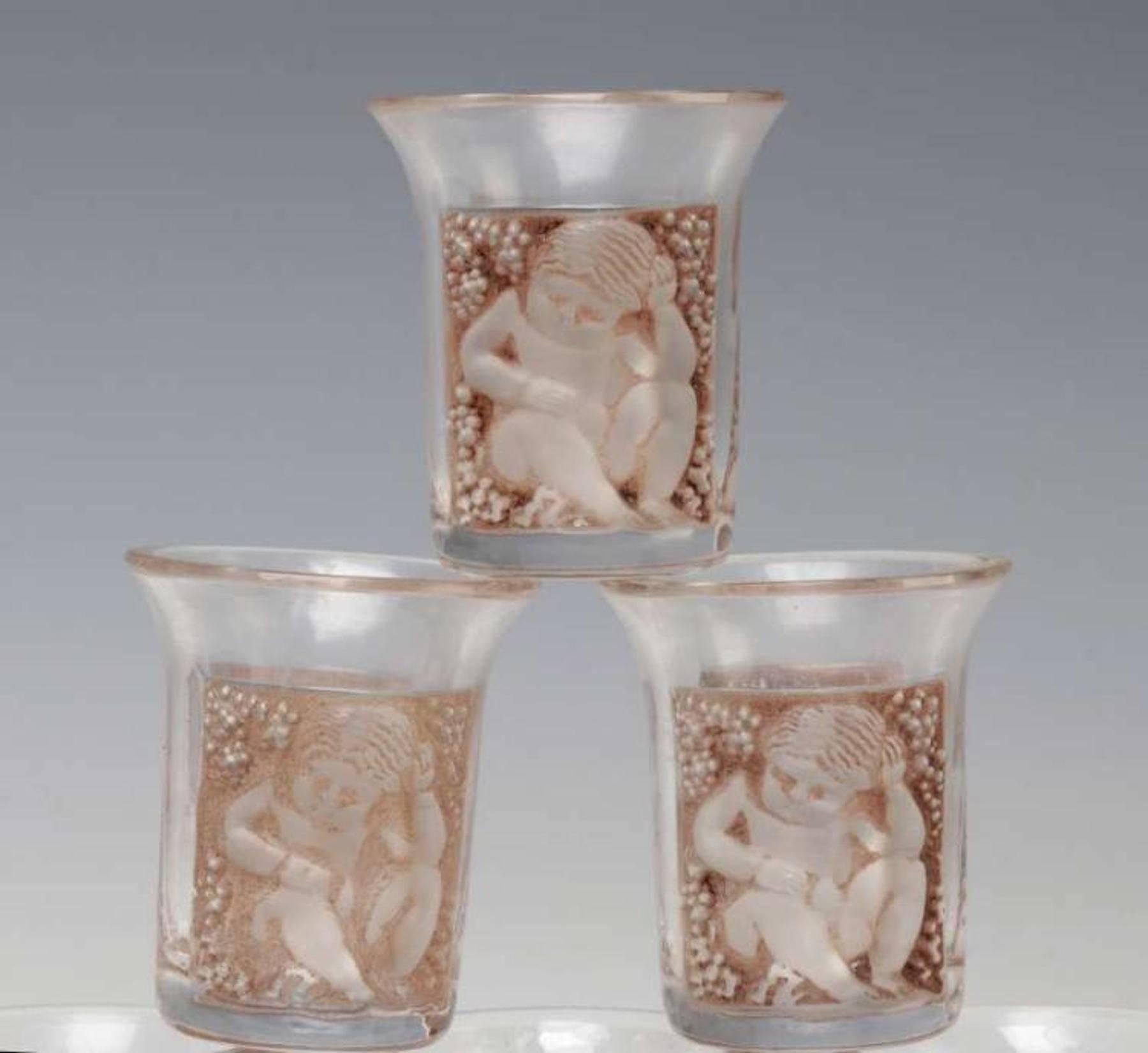 20th Century Six Lalique 'Enfants