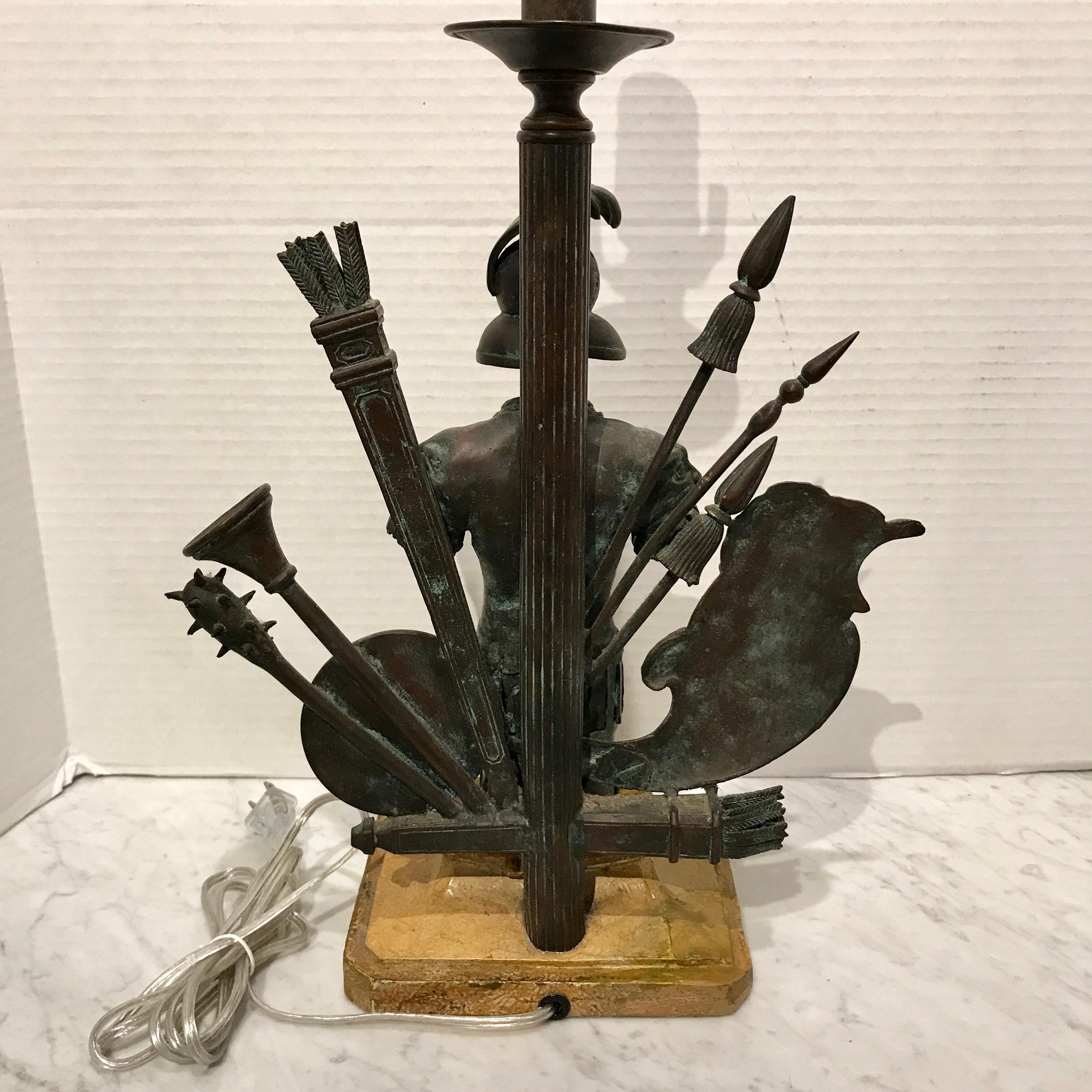 Bronze Grand Tour Trophy, Now as a Lamp For Sale 2