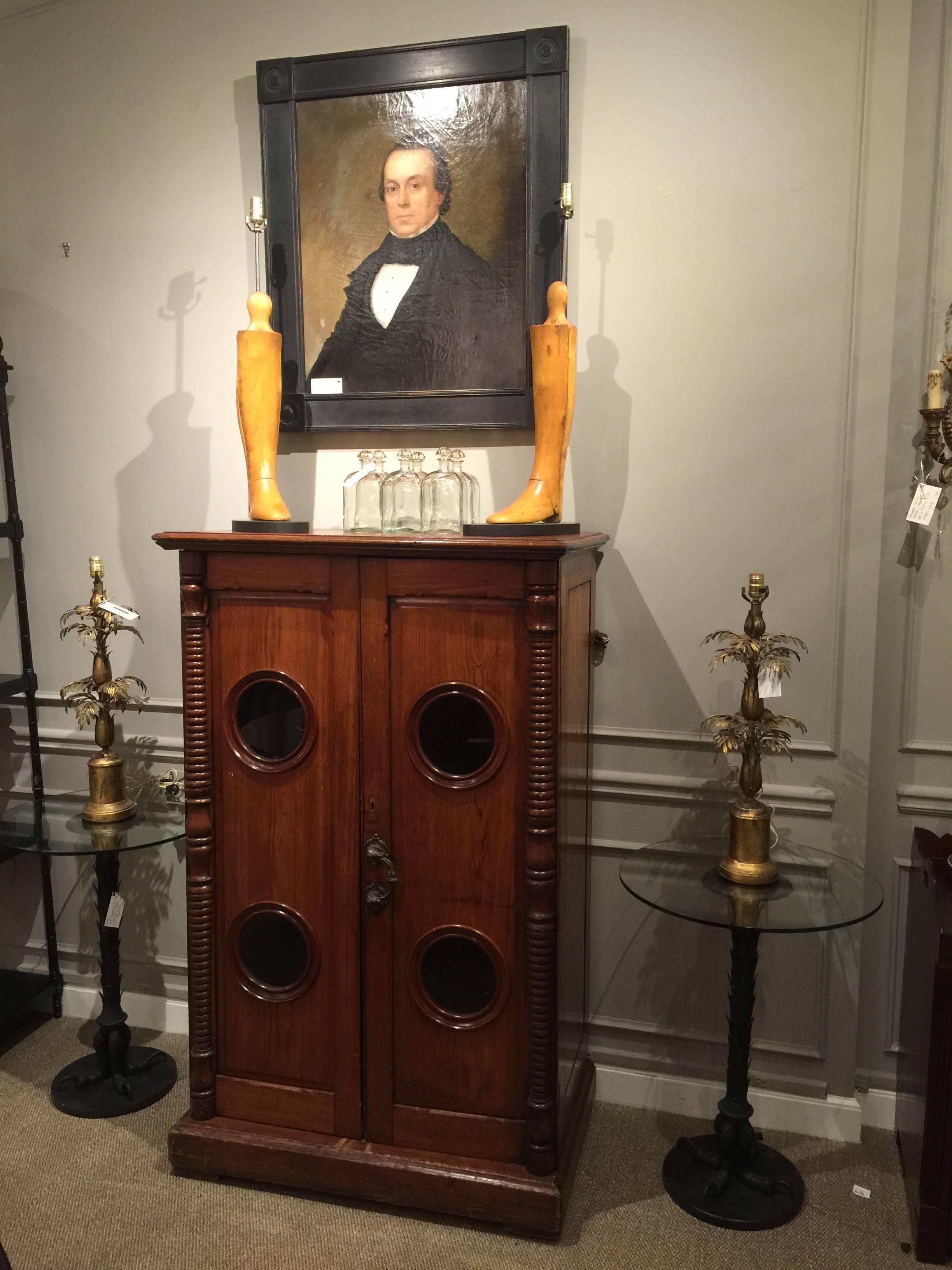 19th Century Yacht Cabinet 1