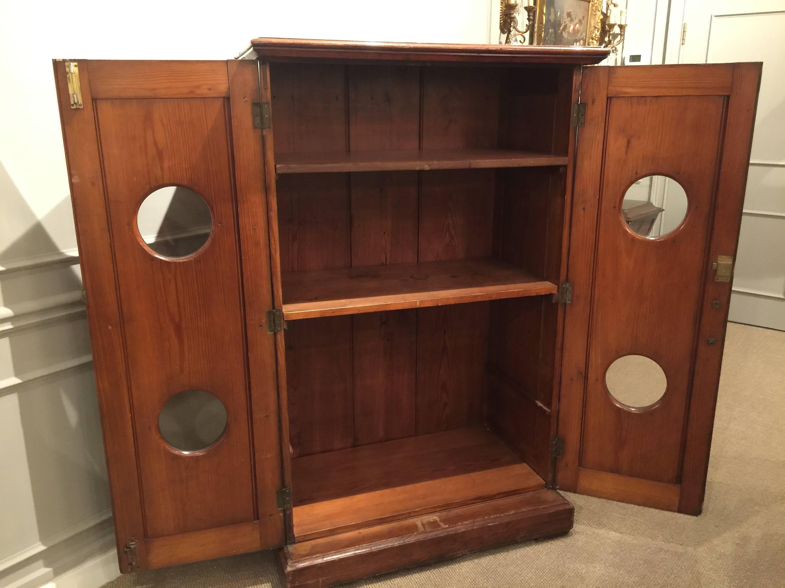 19th Century Yacht Cabinet In Good Condition In Atlanta, GA