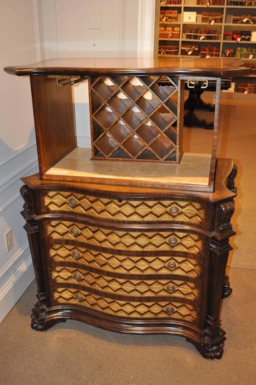 Maitland Smith Mechanical Bar or TV Cabinet at 1stDibs