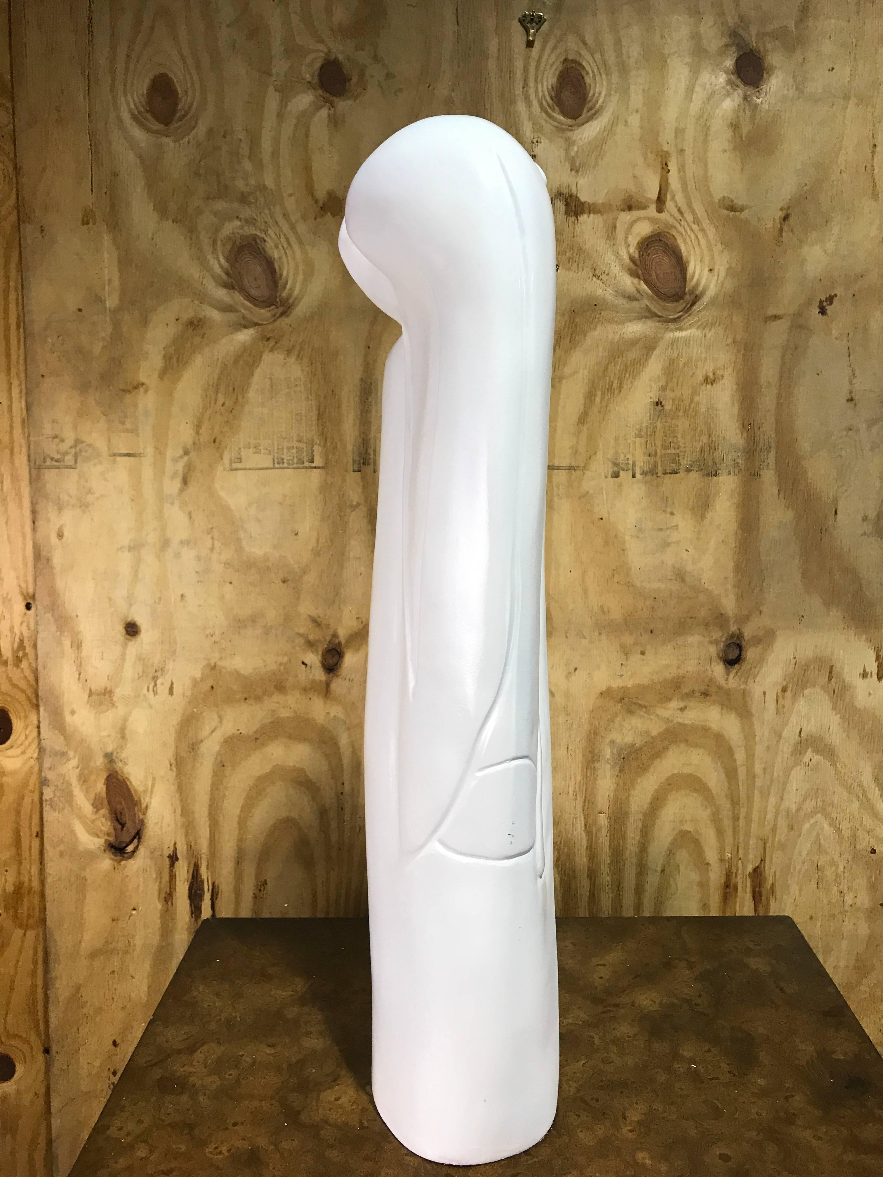 Midcentury Lacquered Sculpture in the Manner of Brancusi For Sale 3