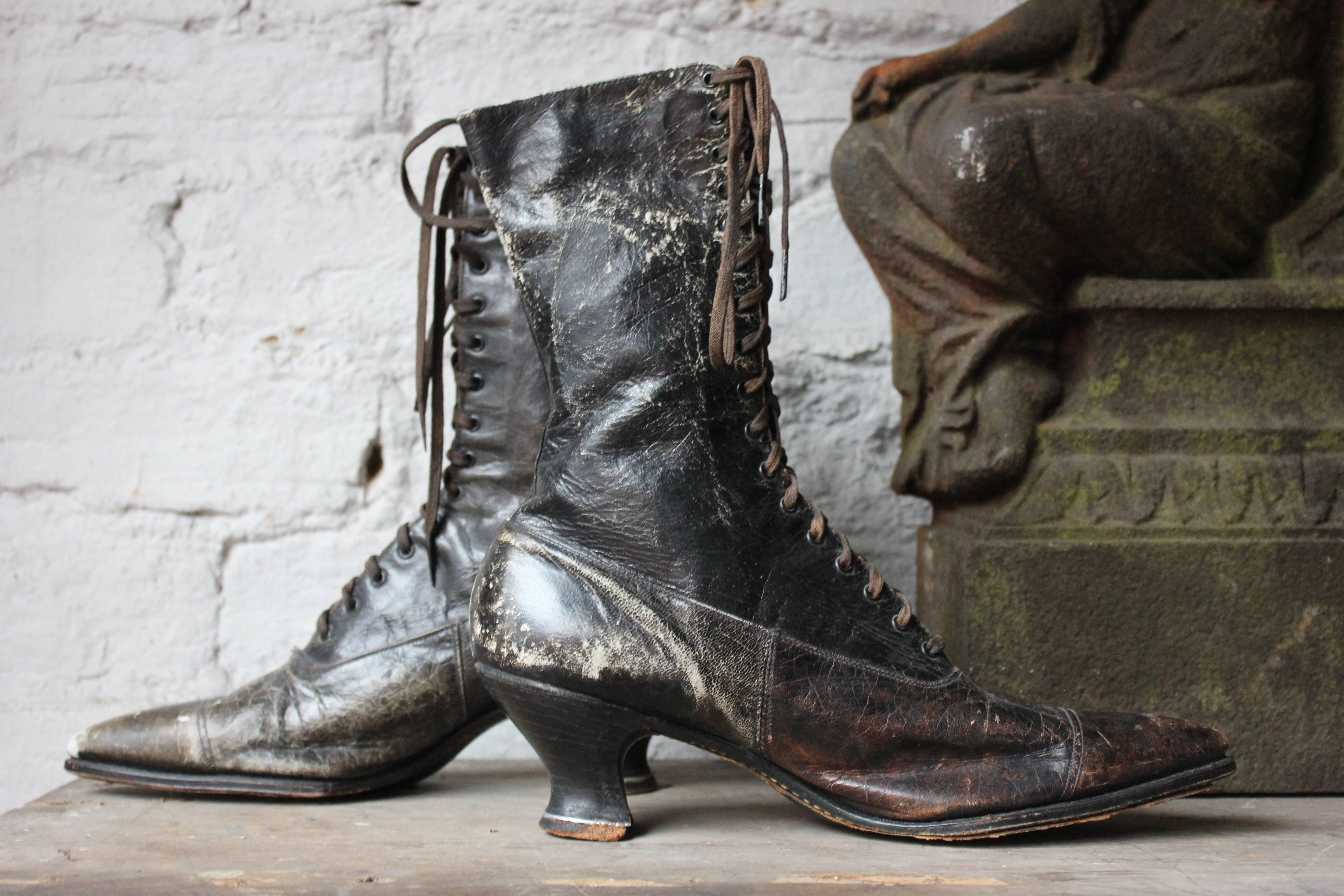 victorian ladies boots