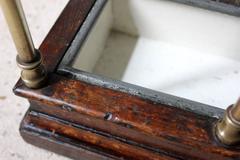 Fine Victorian Gothic Revival Brass and Oak Umbrella/Stick Stand circa 1870-1890