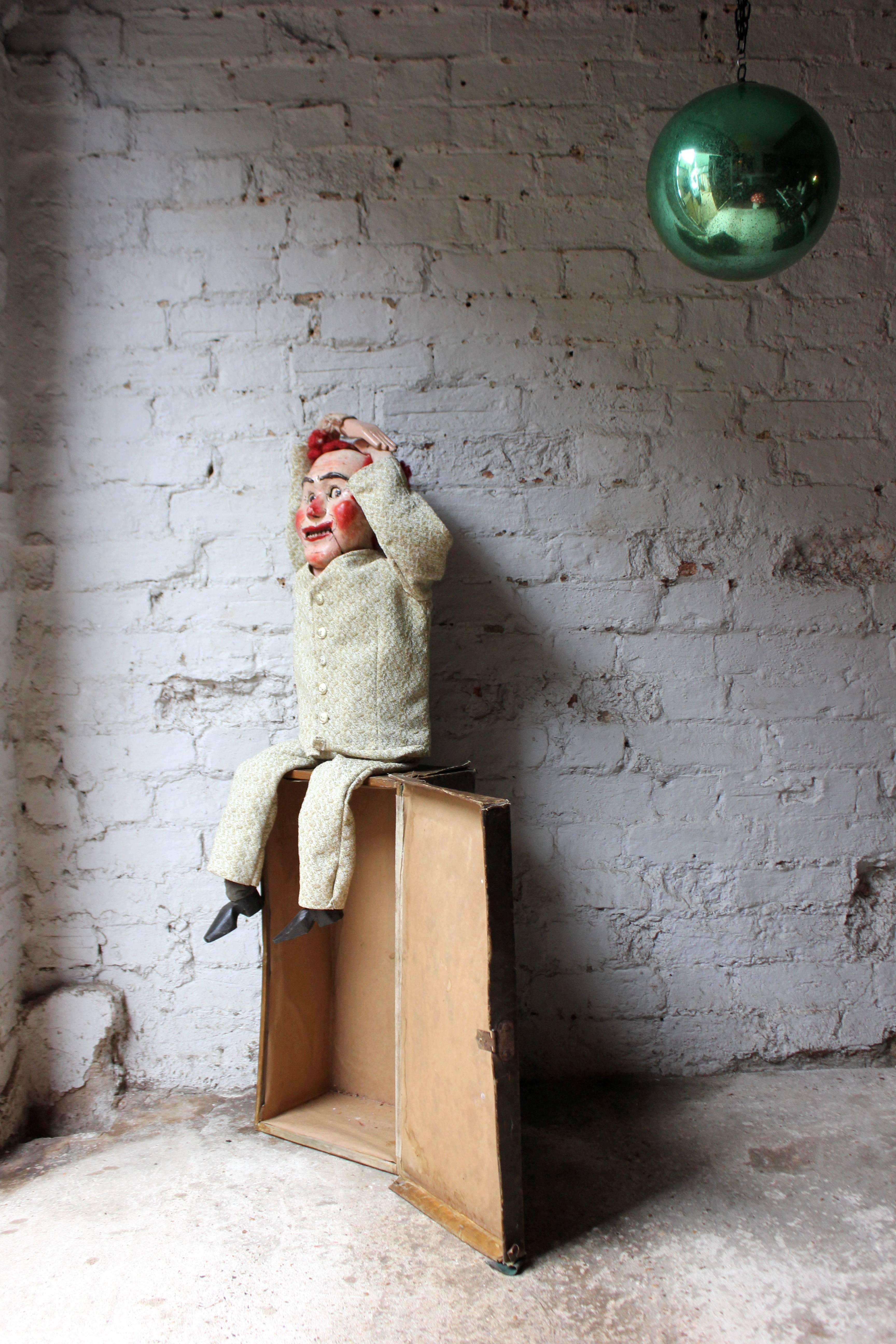 Unusual and Interesting Early 20th Century Ventriloquist Dummy, circa 1925-1935 4