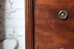 Very Handsome Late Regency Period Mahogany Chest of Drawers, circa 1820-1825