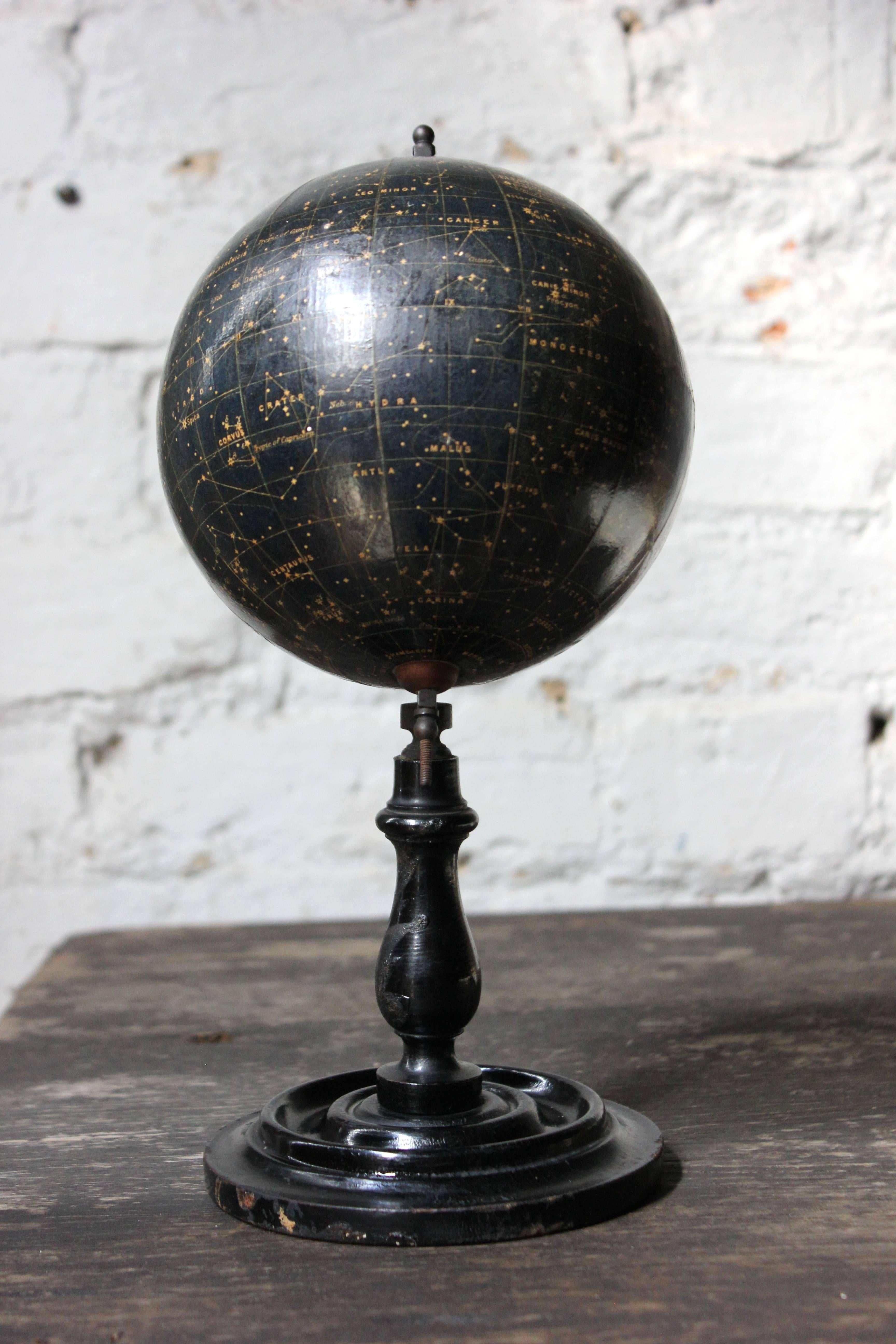 Paper Early 20th Century Table Globe by G Philip & Son, London, circa 1910-1915