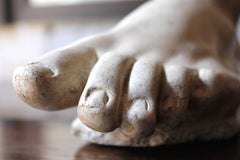 Good Early 20th Century Neoclassical Style Grand Tour Plaster Model of a Foot