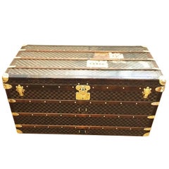 Louis Vuitton Damier Pattern Courier Trunk, circa 1890