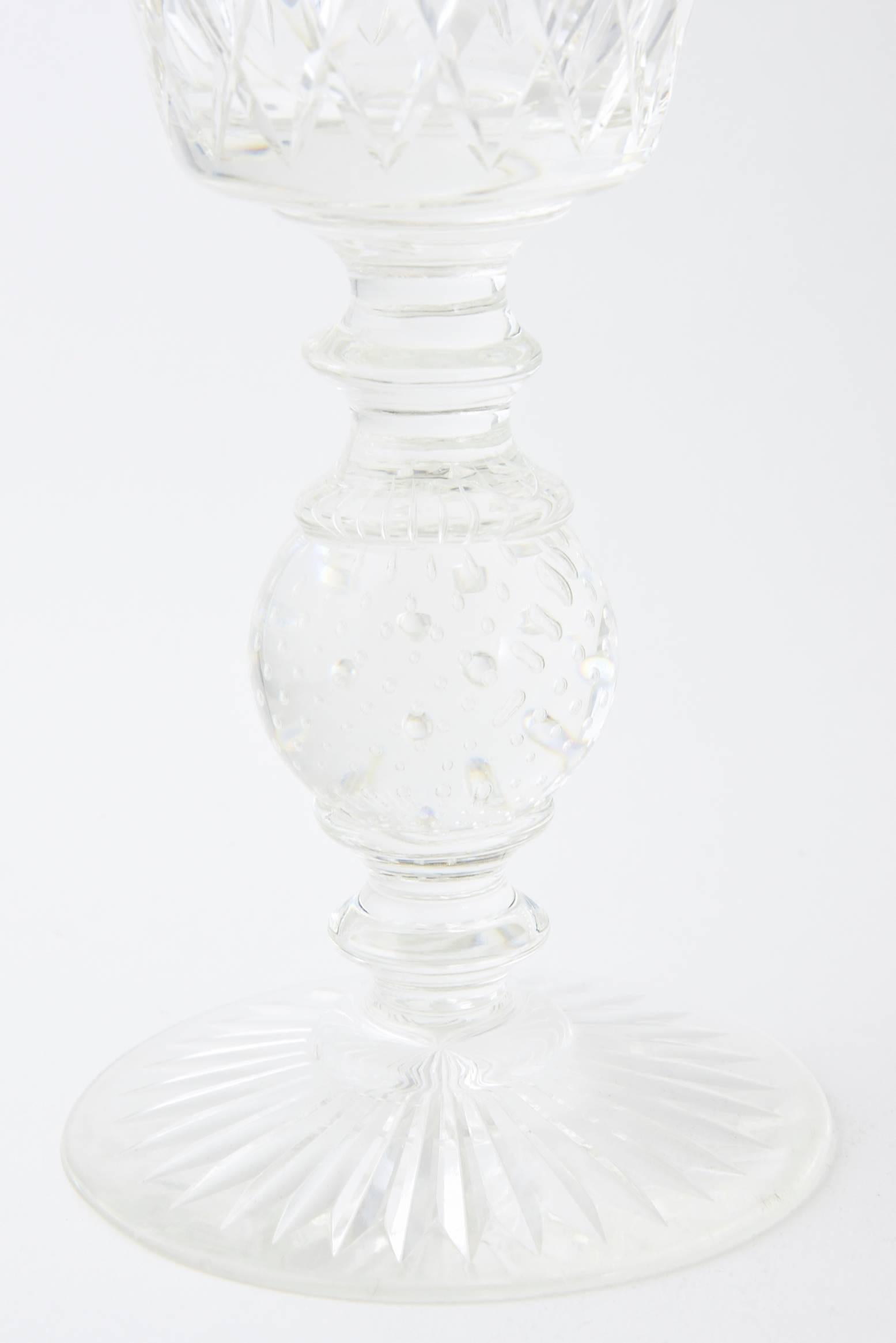 chalice shaped glass