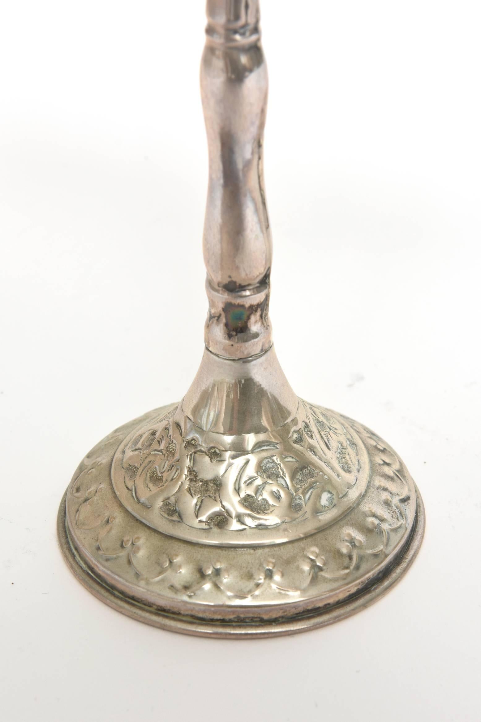 Unknown Late 20th Century Sterling Menorah