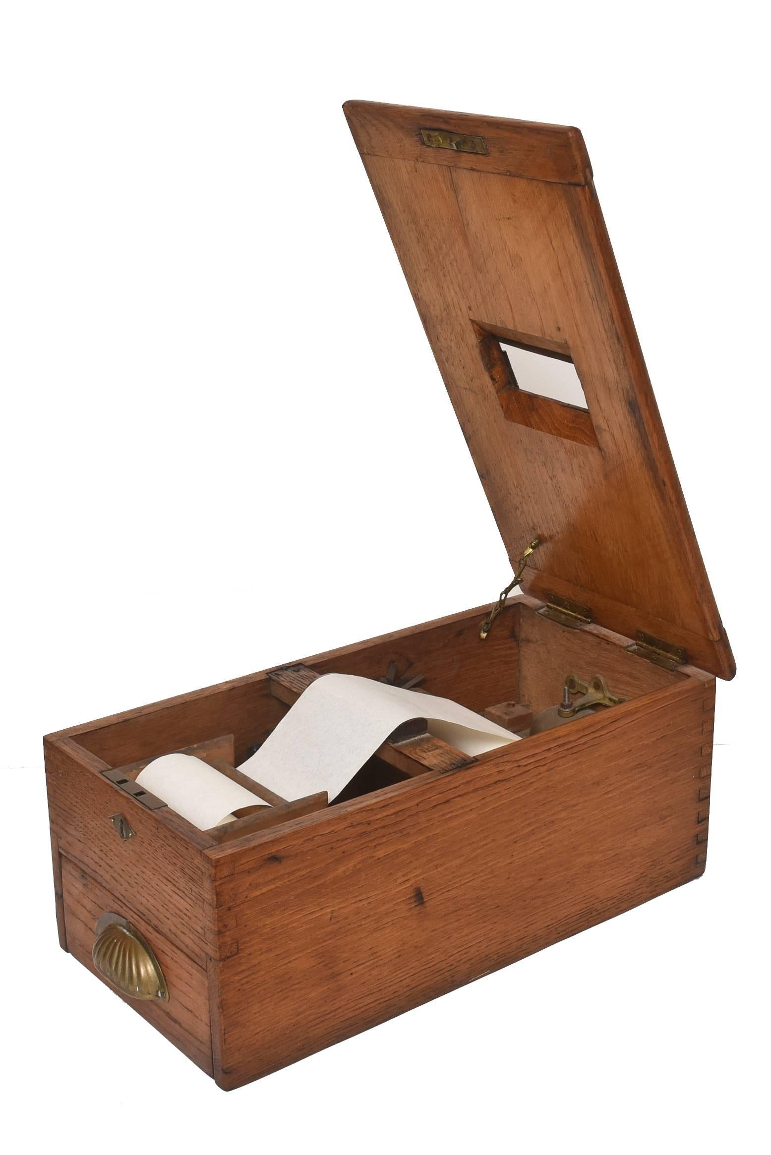 antique ballot box