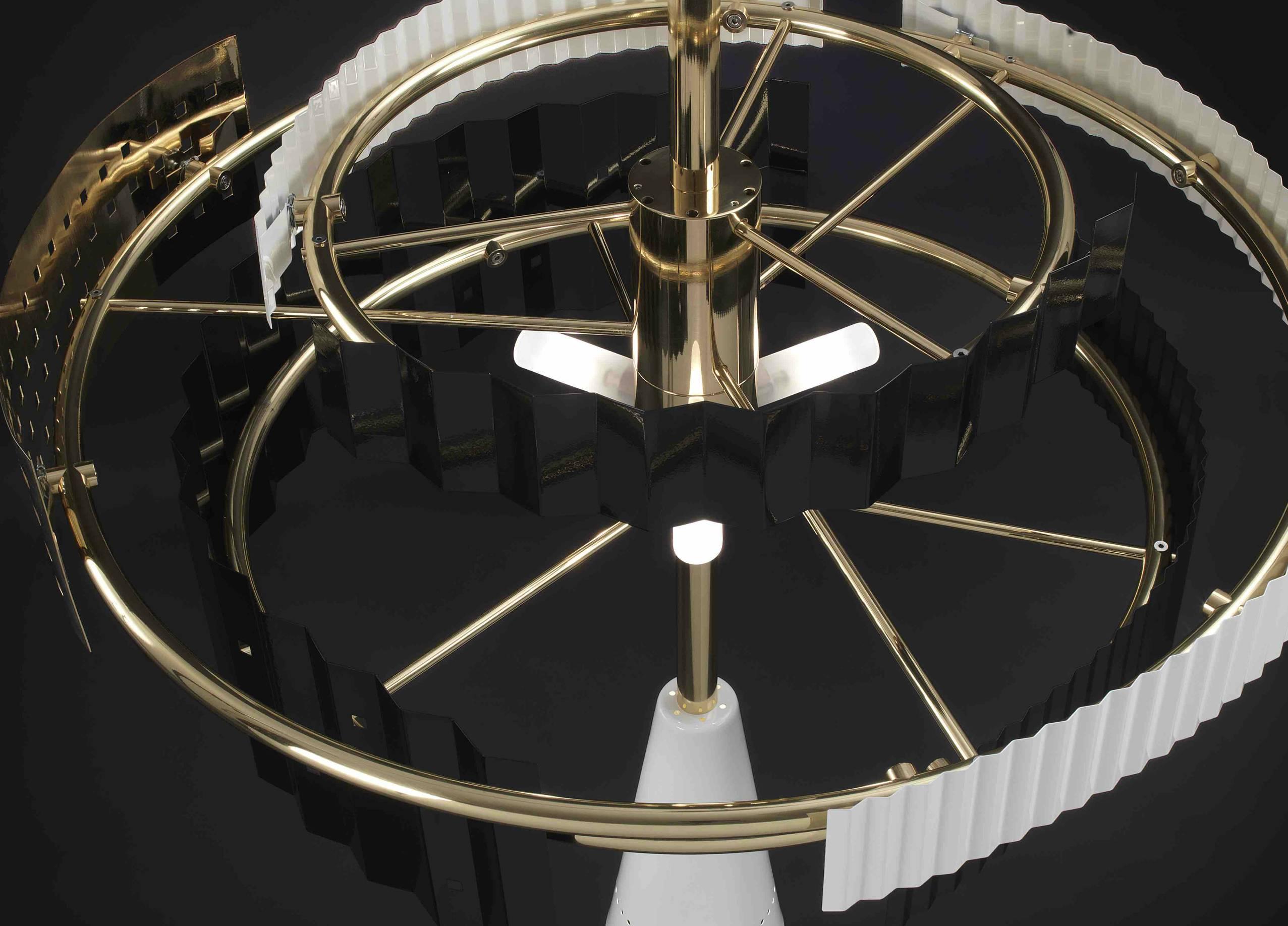 Wallie Chandelier by Lorenza Bozzoli for Tato Italia For Sale 3