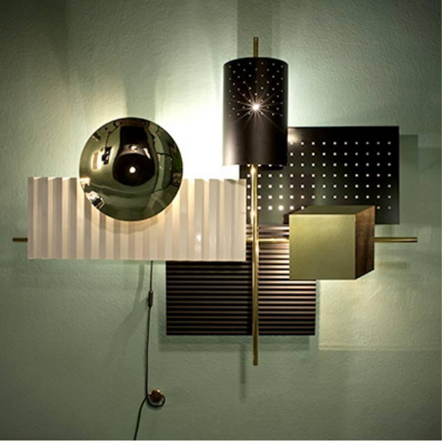 Modern Wallie Wall Sculpture