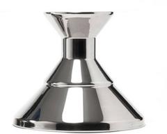 Platinum Inca Vase by Tato Italia, Re-edition from 1960