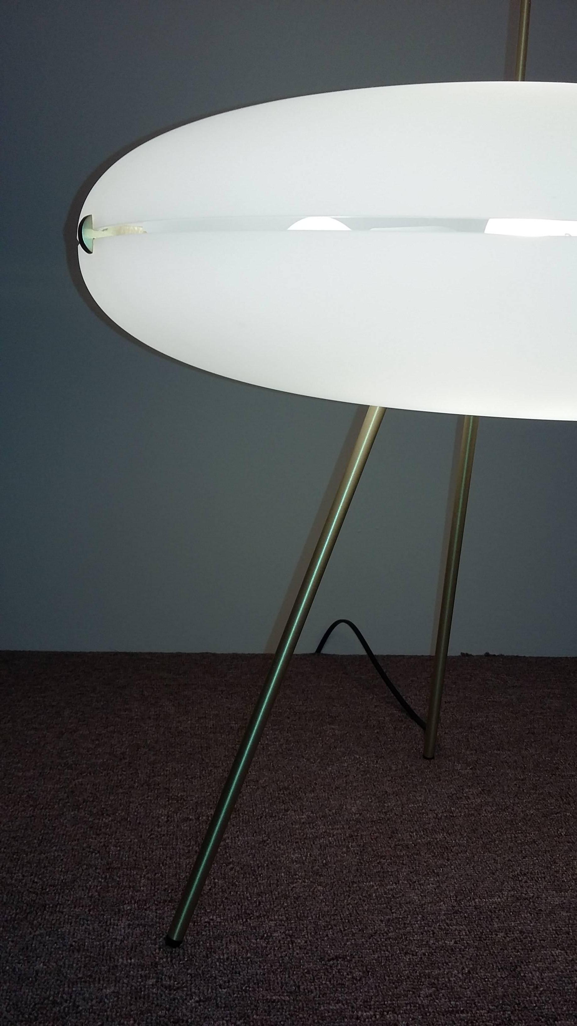 Italian 1957 Luna Lamp by Gio Ponti, never produced before  For Sale
