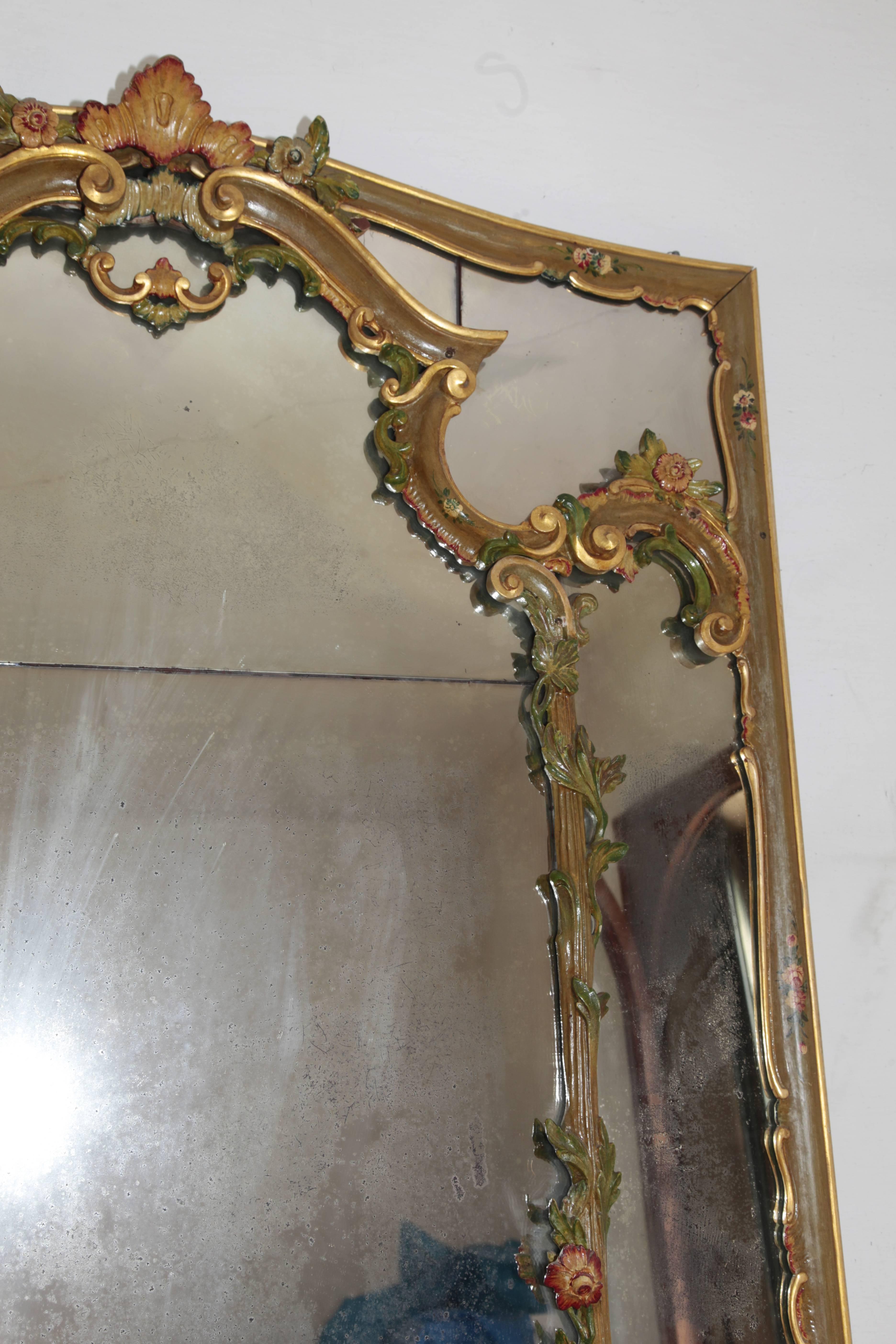 1920s Venetian Mirror For Sale 1