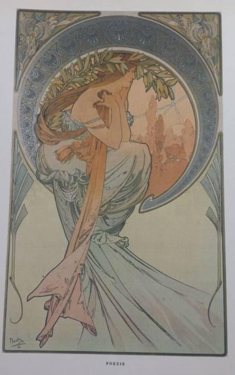 Alfons Mucha Print (after), 1980 For Sale 1