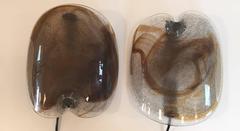 Ensemble d'appliques danoises en verre vintage de Holmegaard, design danois Per LKten