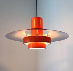 Plafonnier danois unique en forme de Falcon par Fog & Mrup, Danemark