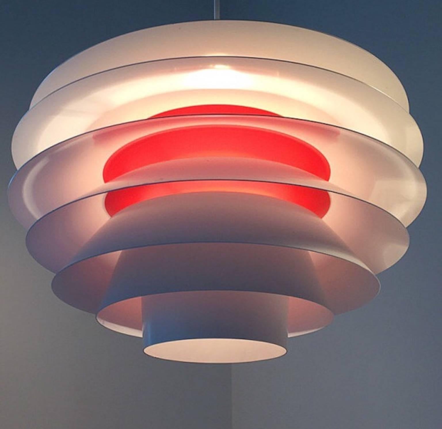 Mid-Century Modern Classic Nordic Pendant by Svend Middelboe for Nordisk Solar Company