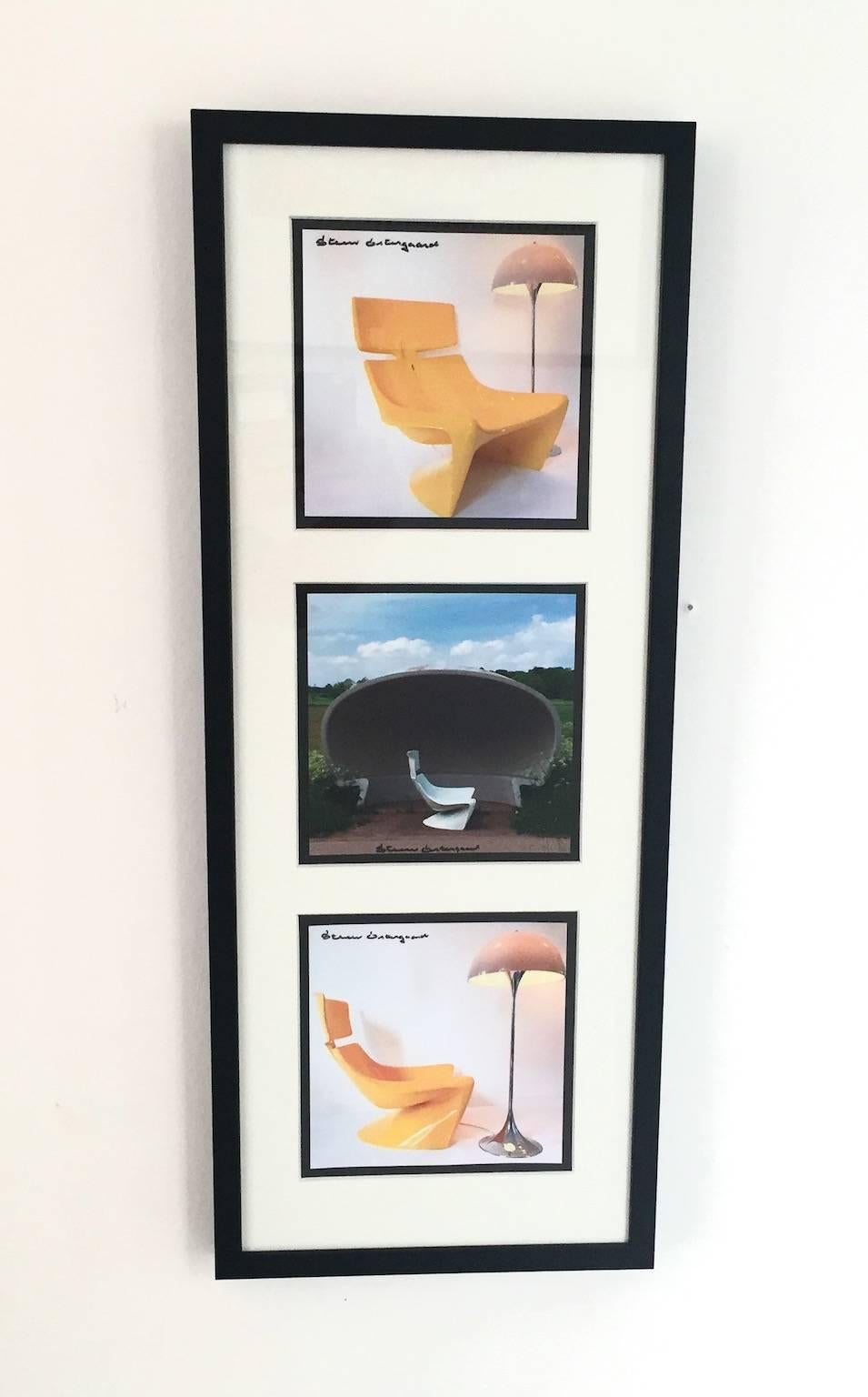 Fiberglass Unique Danish Prototype Lounge Chair by Steen Ostergaard