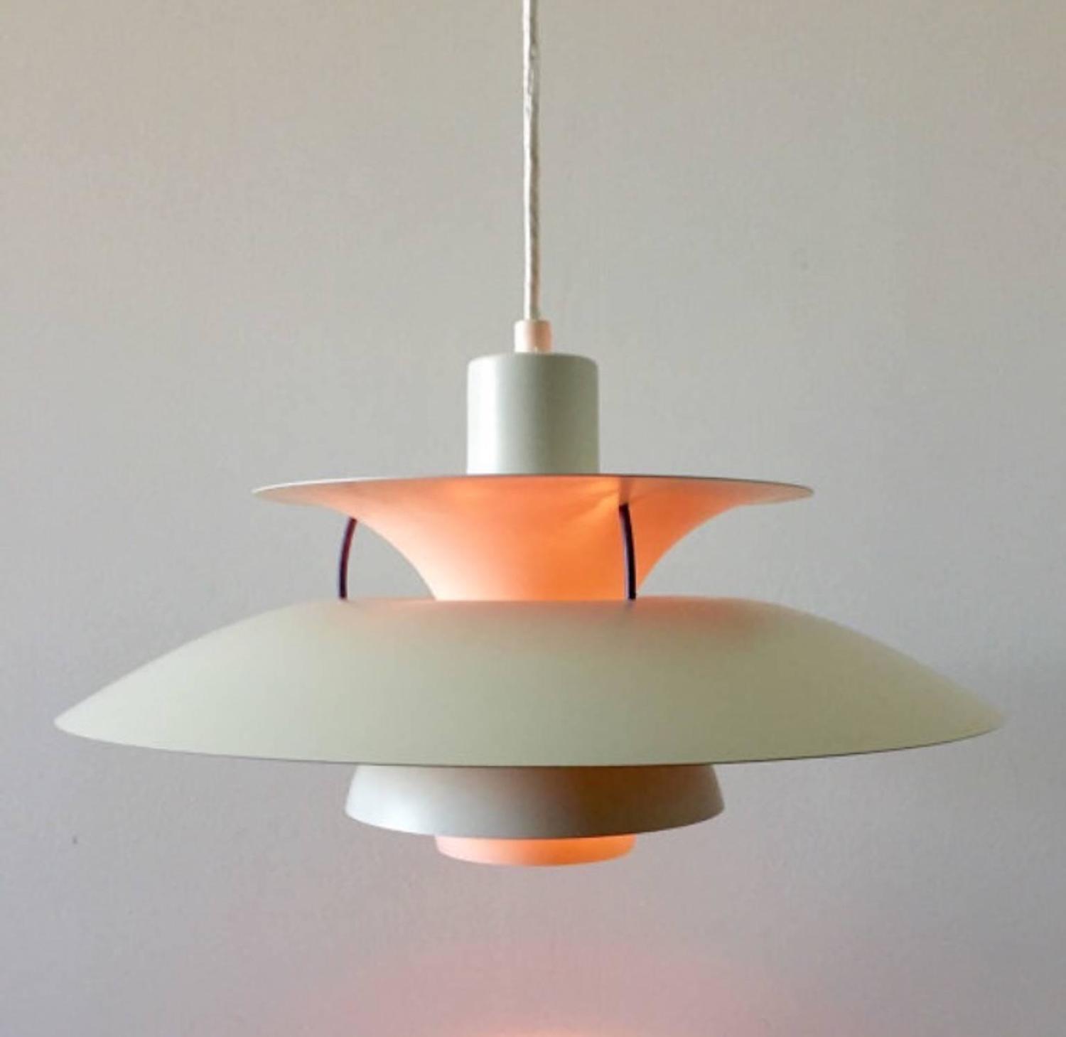 Poul Henningsen PH5 Ceiling Light by Louis Poulsen For ... Poul Henningsen PH5 Ceiling Light by Louis Poulsen For ...