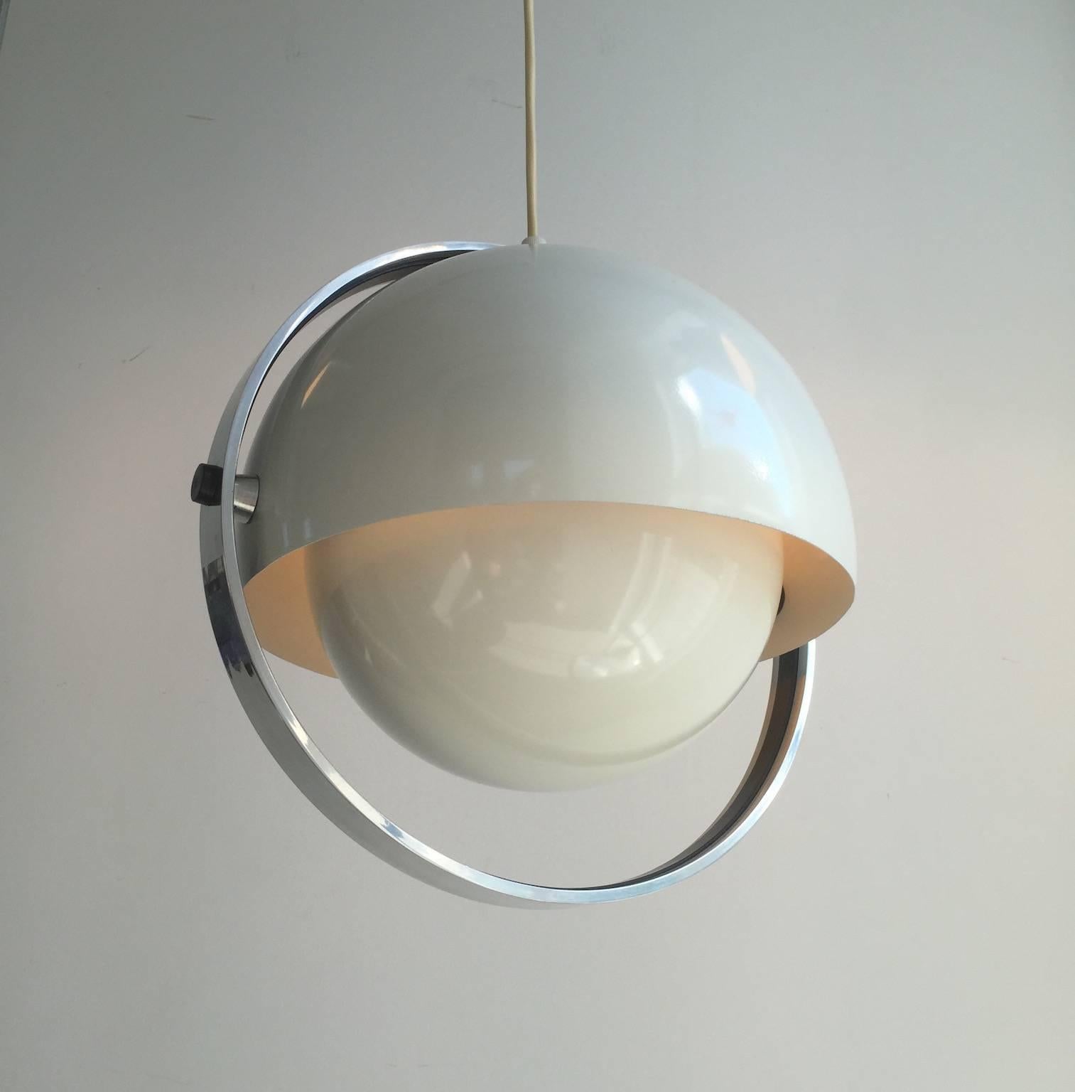 Lacquer Danish Mid-Century Pendant by Flemming Brylle and Preben Jakobsen