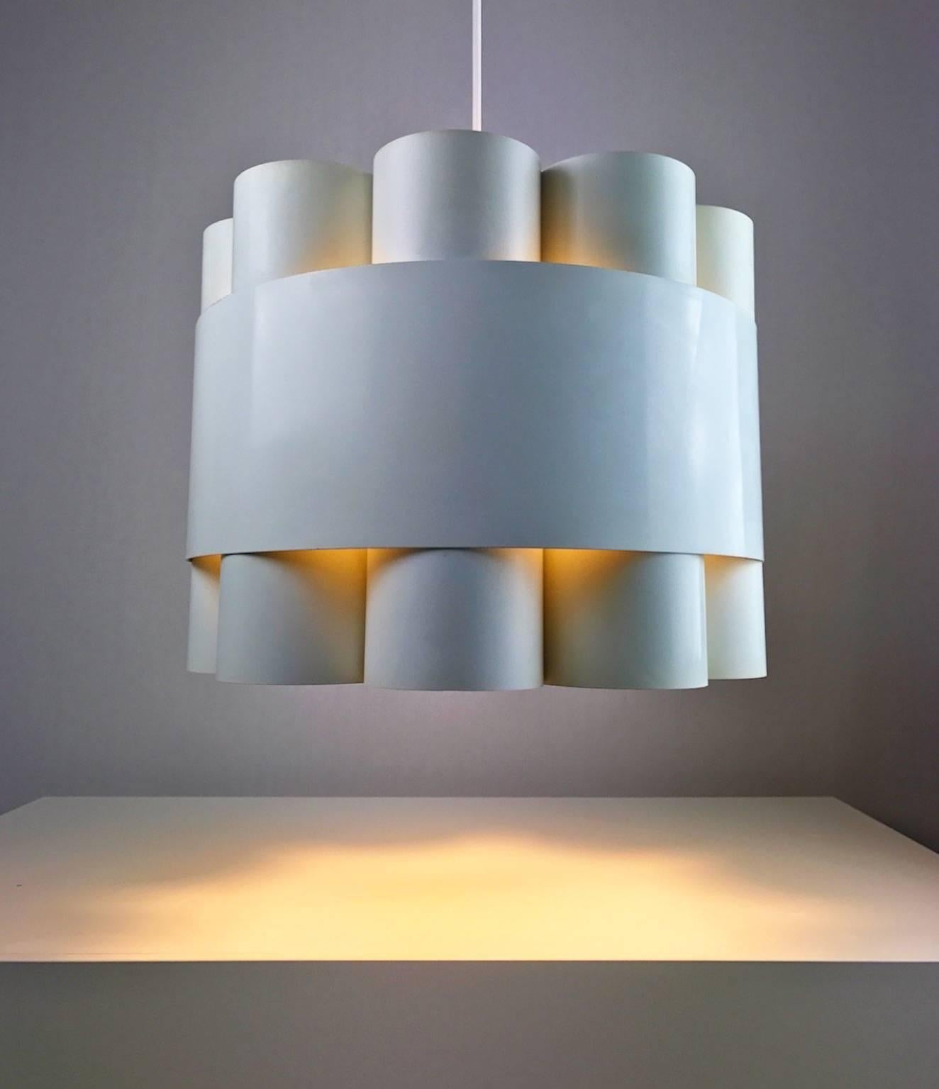 Late 20th Century Mid-Century Chandelier Zero by Jo Hammerborg for Fog and Mørup