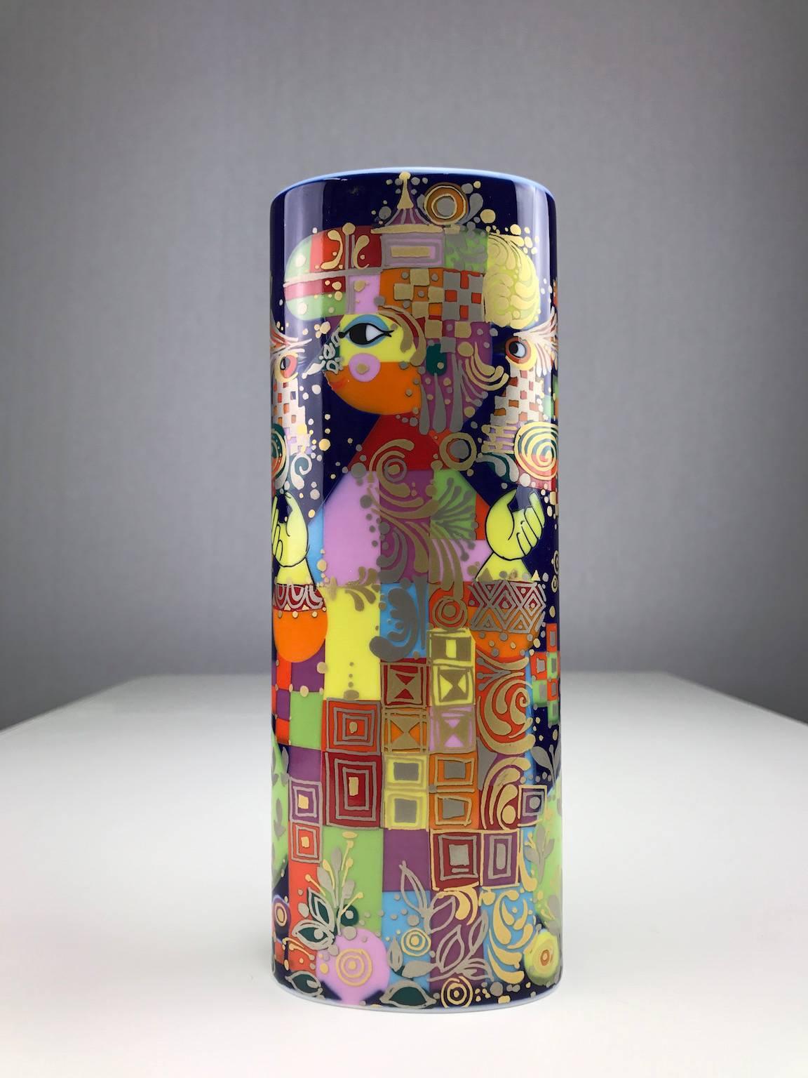 German Two Vases by Björn Wiinblad for Rosenthal