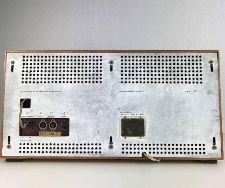 Braun RT20 Radio Designed by Dieter Rams at 1stDibs | braun rt 20 radio ...