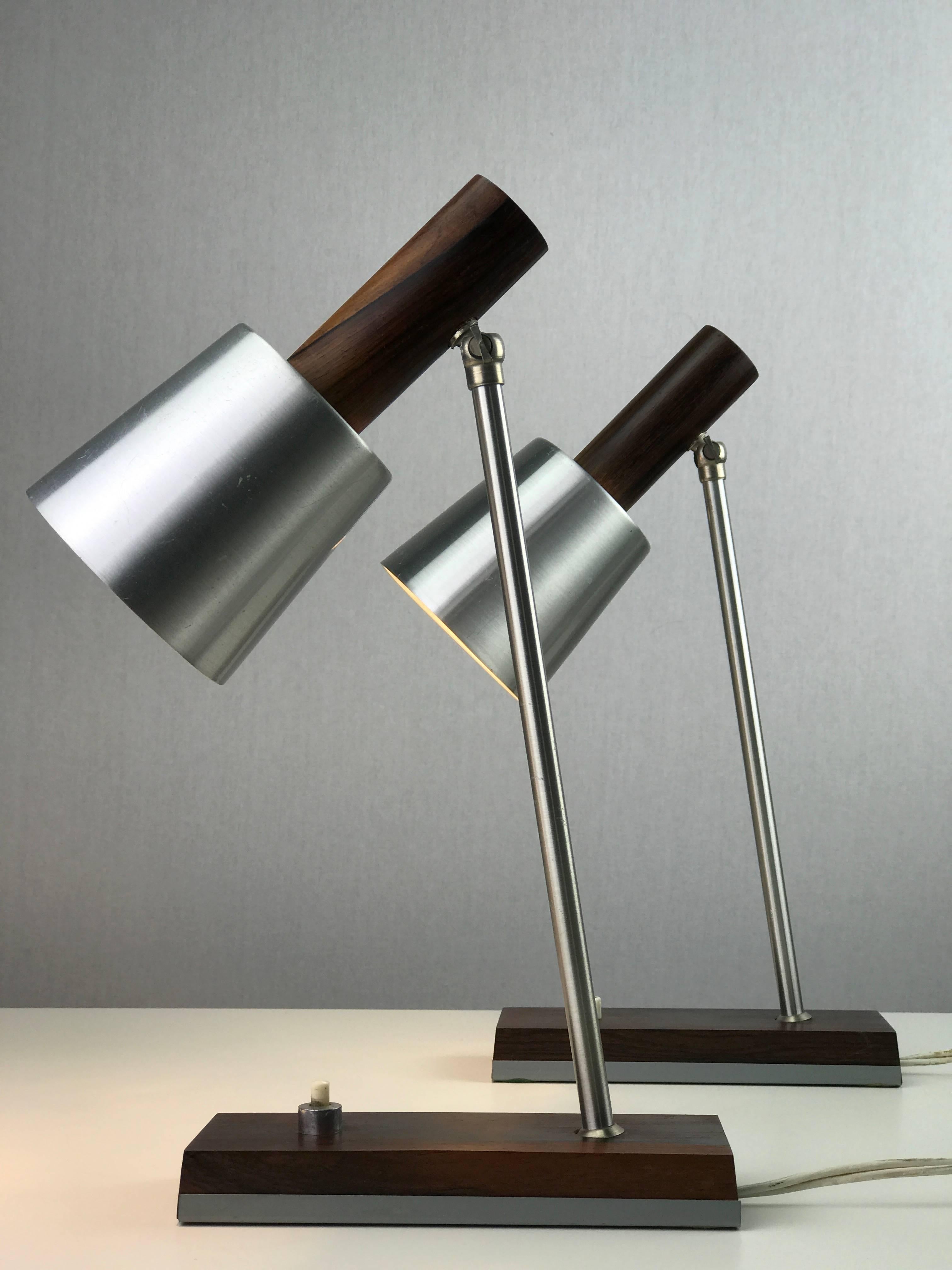 Danish Set of Table Lamps by Lyfa, Denmark