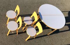 Alvar Aalto Esstischset von Artek Finnland